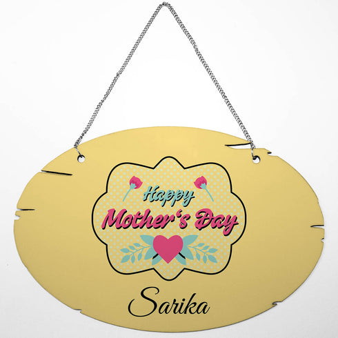 Happy Mother's Day Printed Door hanging - Uncommongifts.in